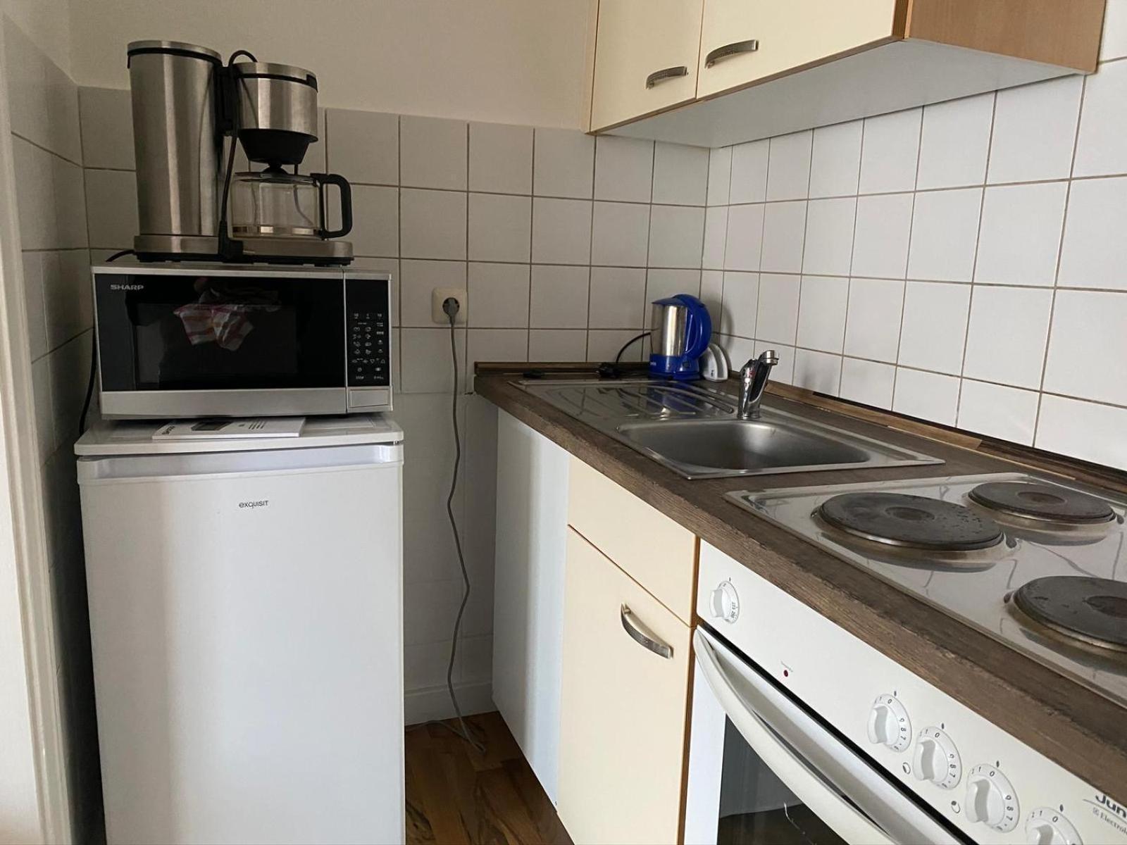 1,5-Zimmer Apartment Mit Balkon Am Hauptbahnhof Neumünster Extérieur photo